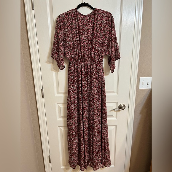 NWT Entro boutique fall floral maxi dress - Picture 2 of 6